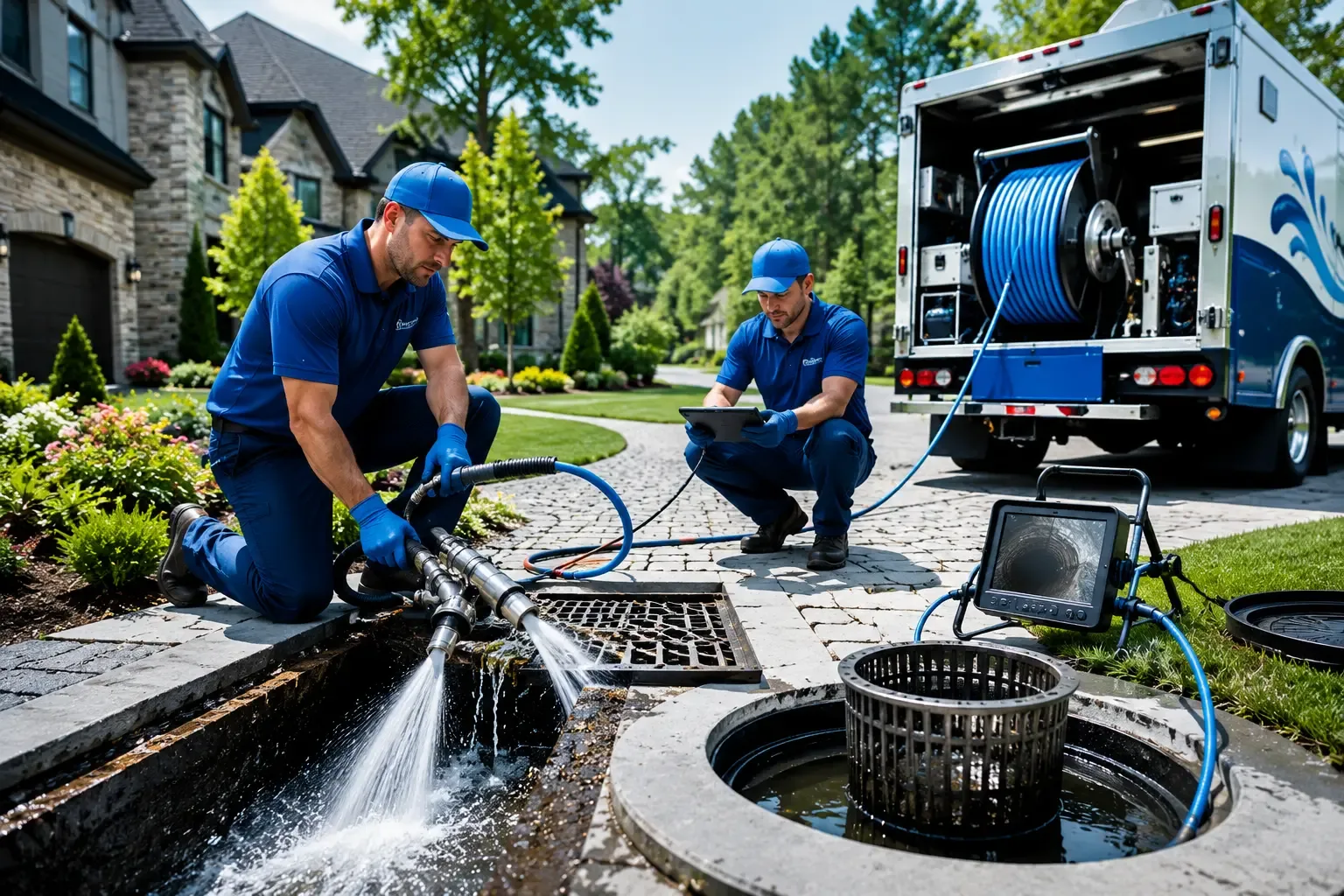 Local outdoor drain cleaning professionals in Troutville, VA